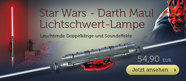 Star Wars - Darth Maul Lichtschwert Lampe - 54,90 EUR