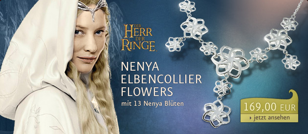 Aus Herr der Ringe: Galadriels prachtvolle Kette Nenya - 169 EUR