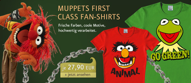 Farbenfrohe Muppets Shirts - Markenware - 27,90 EUR