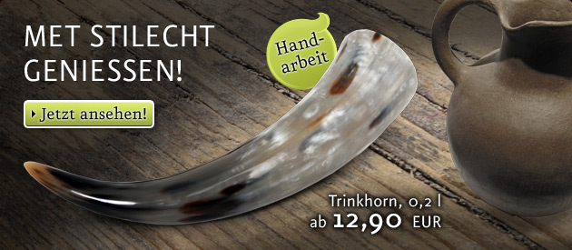Stilechte Mittelalter Trinkhörner - Ab 12,90 EUR