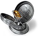 Herr der Ringe - Der Eine Ring im Schmuckdisplay, gold